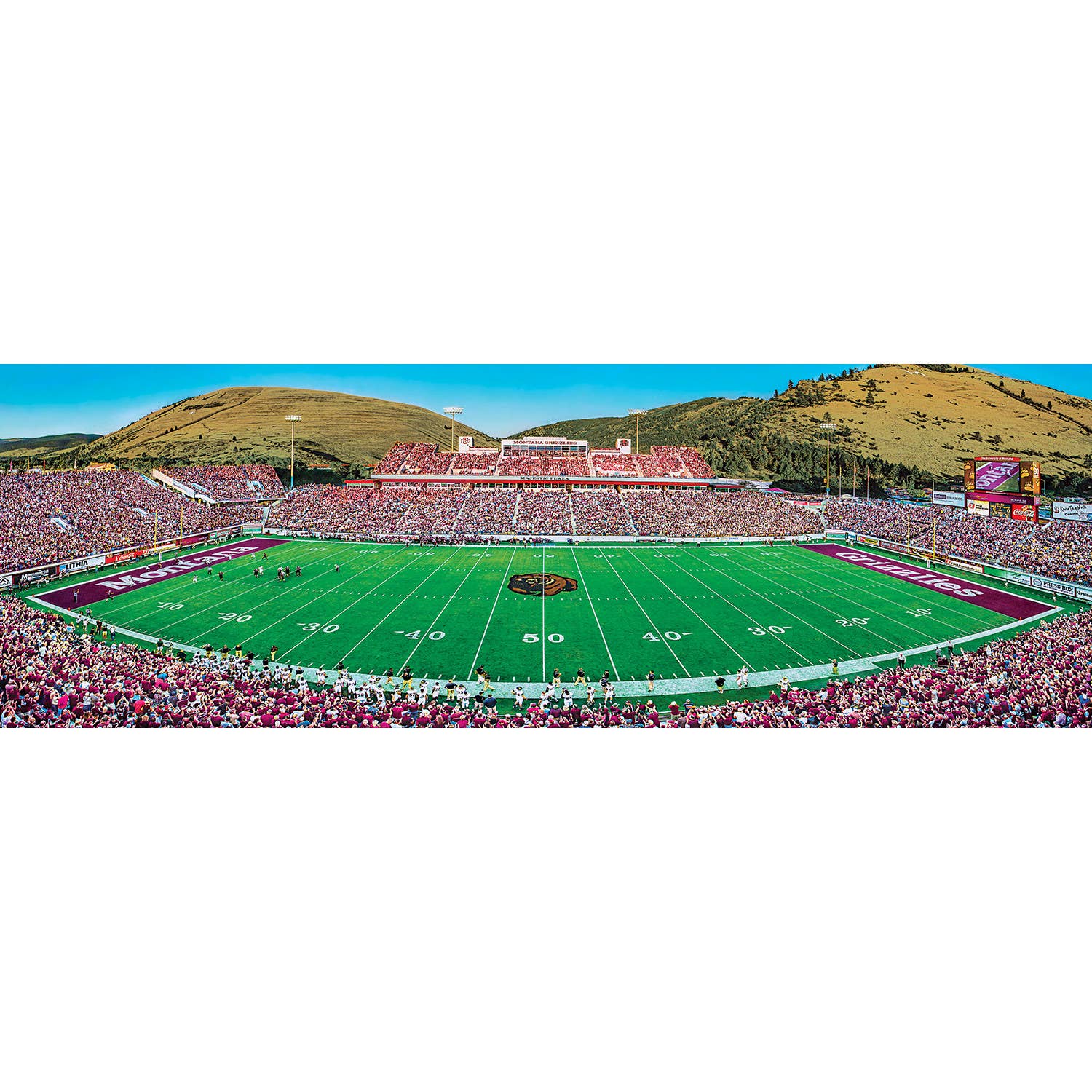 Montana Grizzlies - 1000 Piece Panoramic Puzzle