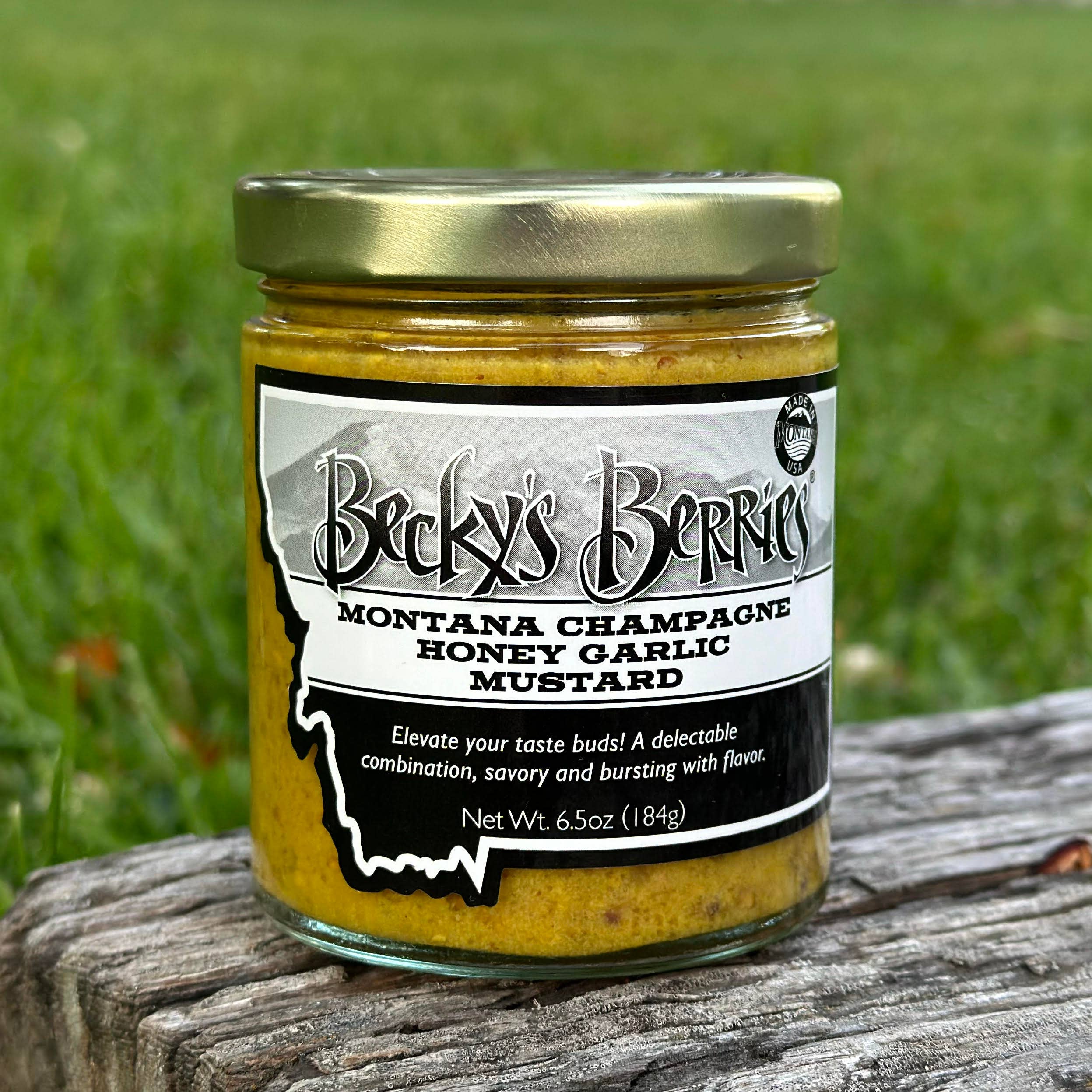 Montana Champagne Honey Garlic Mustard