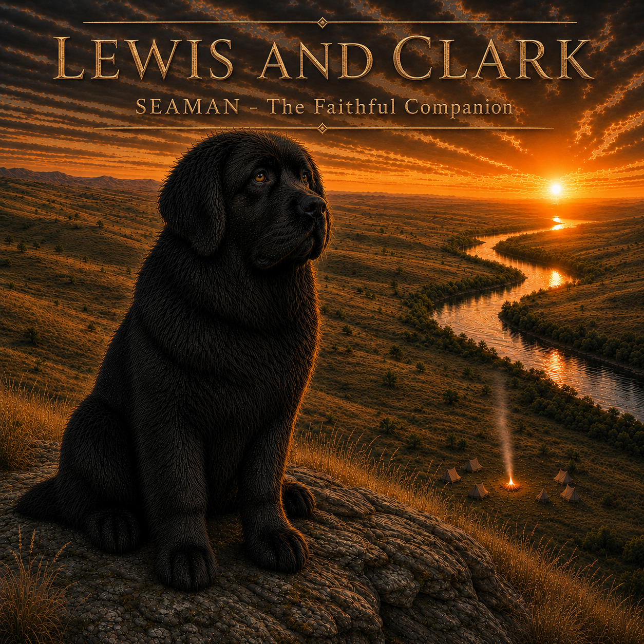 Lewis and Clark "Seaman - The Faithful Companion" - Lewis and Clark Collection