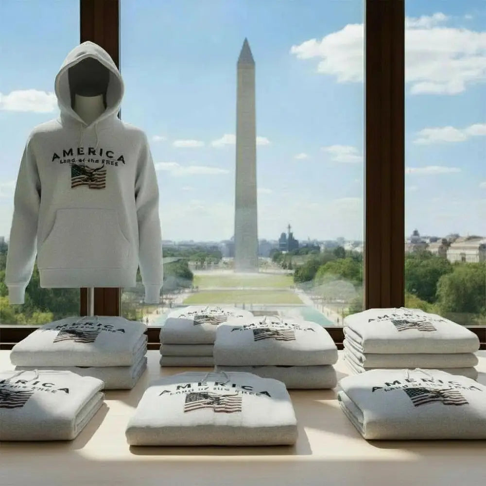 America Land of the Free - Hooded Sweatshirt
