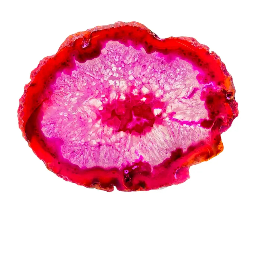 Brazilian Grade A Polished Large Magenta Agate