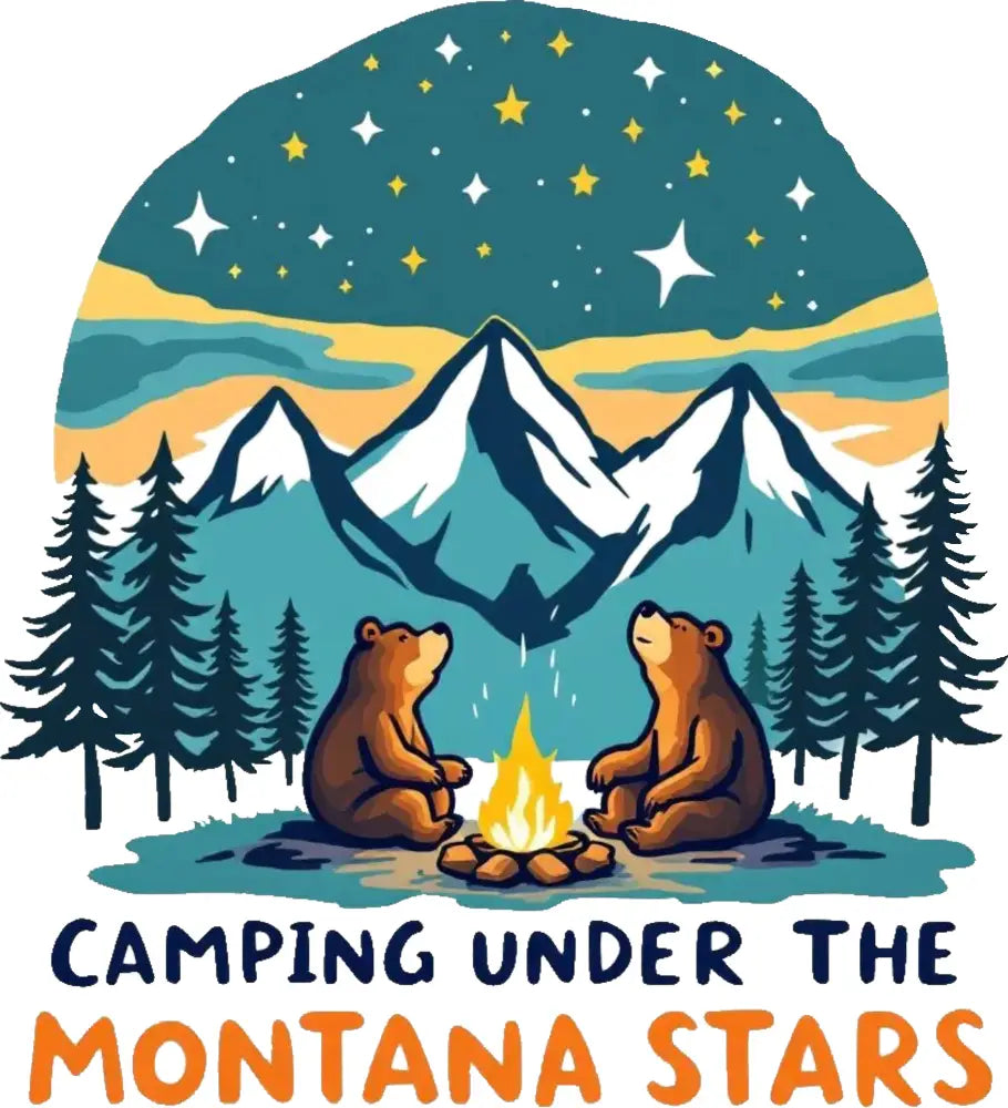 Camping Inspired Magnet - Camping