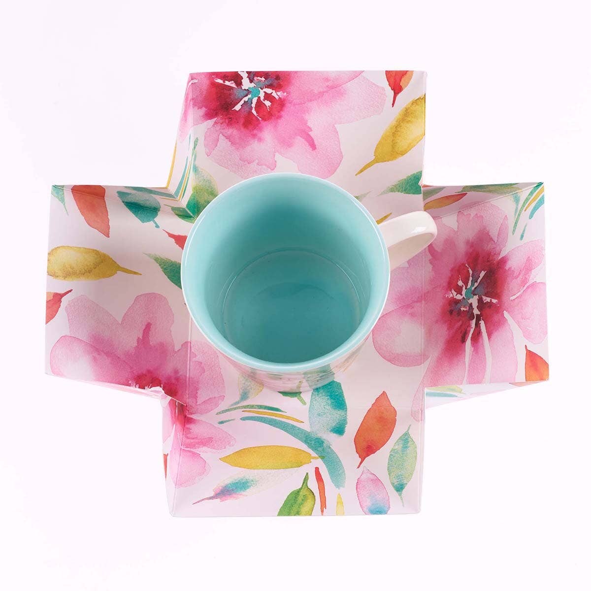 Mug Pink Daisies Never Give