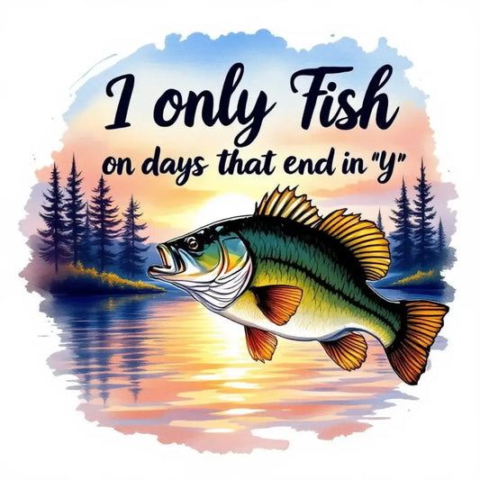 Fishing Inspired Magnet