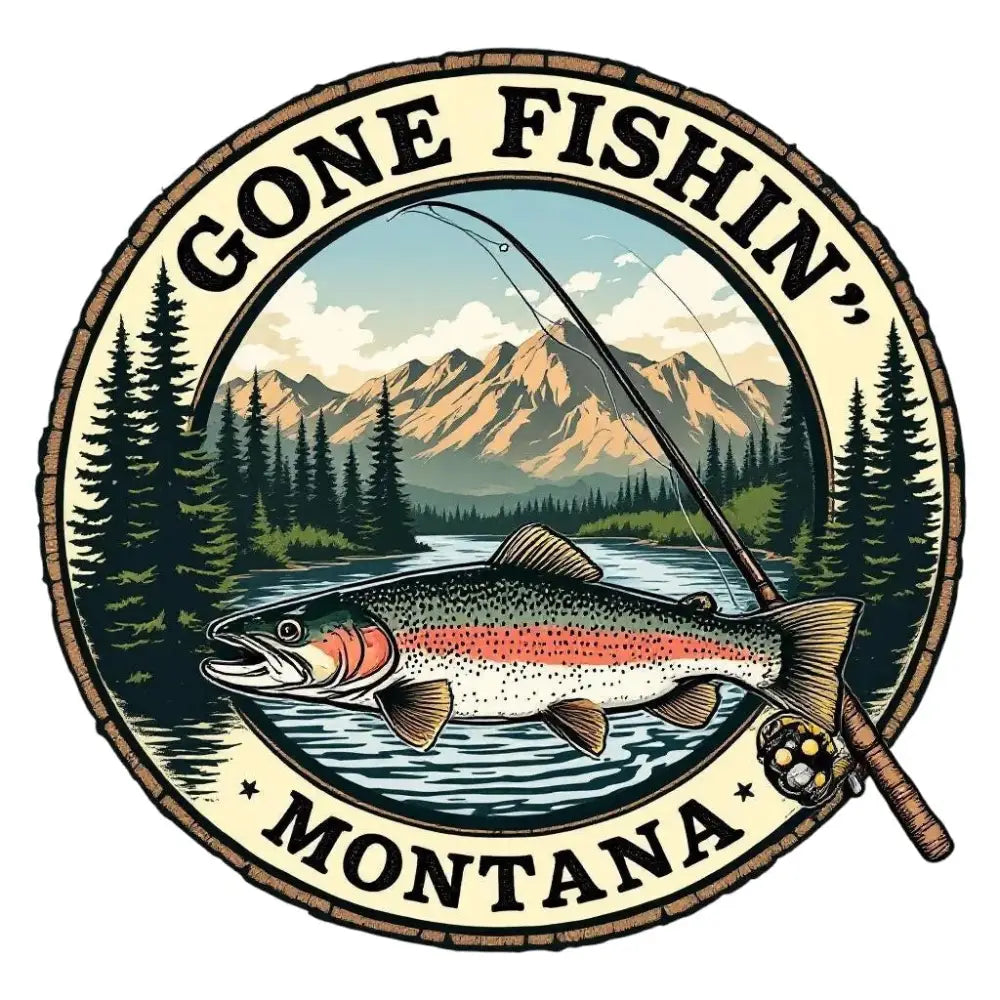 Fishing Inspired Magnet