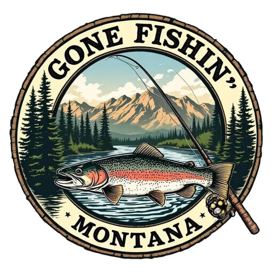 Fishing Inspired Magnet