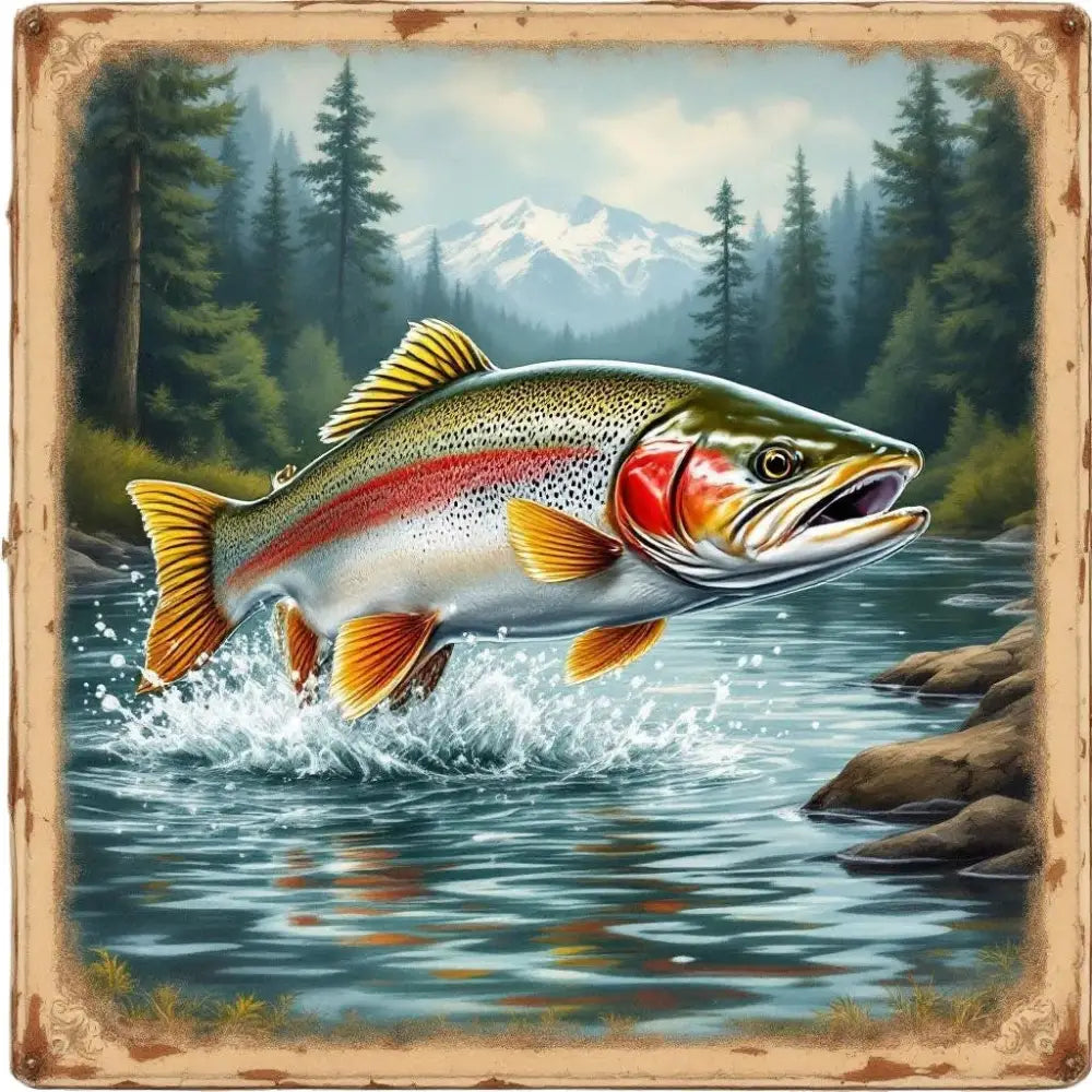 Fishing Inspired Magnet