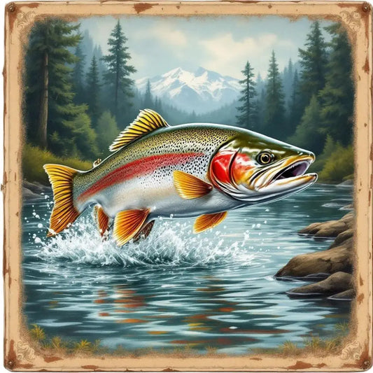 Fishing Inspired Magnet
