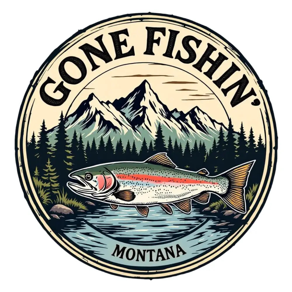 Fishing Inspired Magnet
