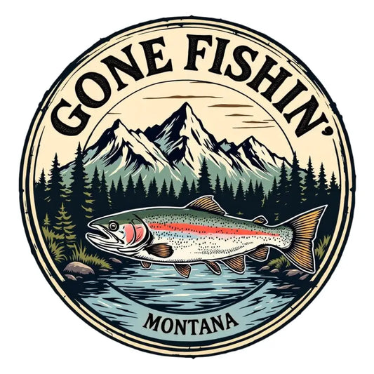 Fishing Inspired Magnet
