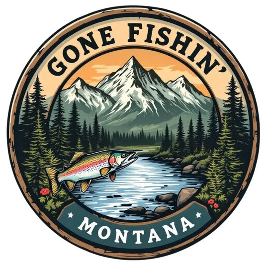 Fishing Inspired Magnet