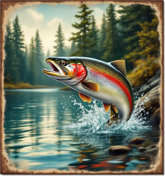 Fishing Inspired Magnet