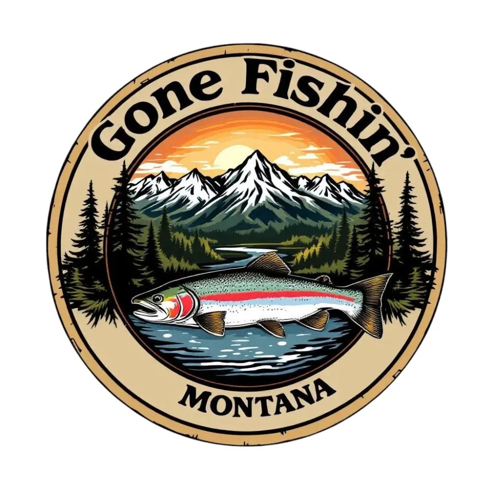 Fishing Inspired Magnet