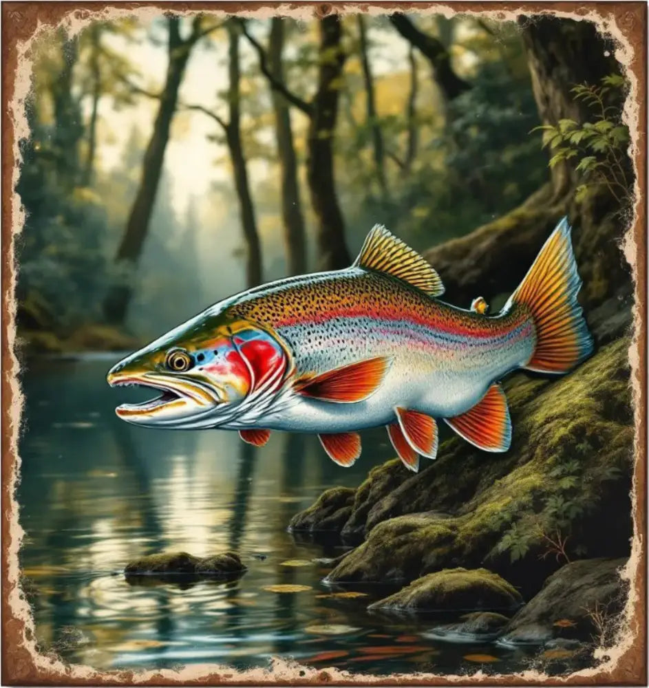 Fishing Inspired Magnet