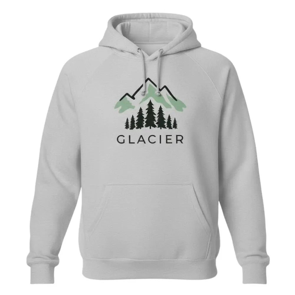 Glacier Alpine Mountain Hooded Sweatshirt