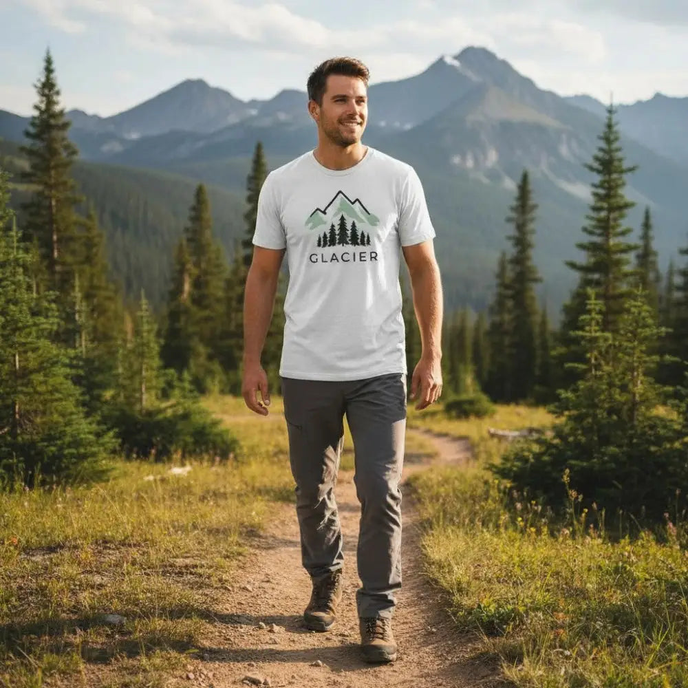 Glacier Alpine Mountain T-Shirt