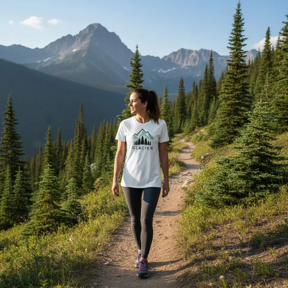 Glacier Alpine Mountain T-Shirt