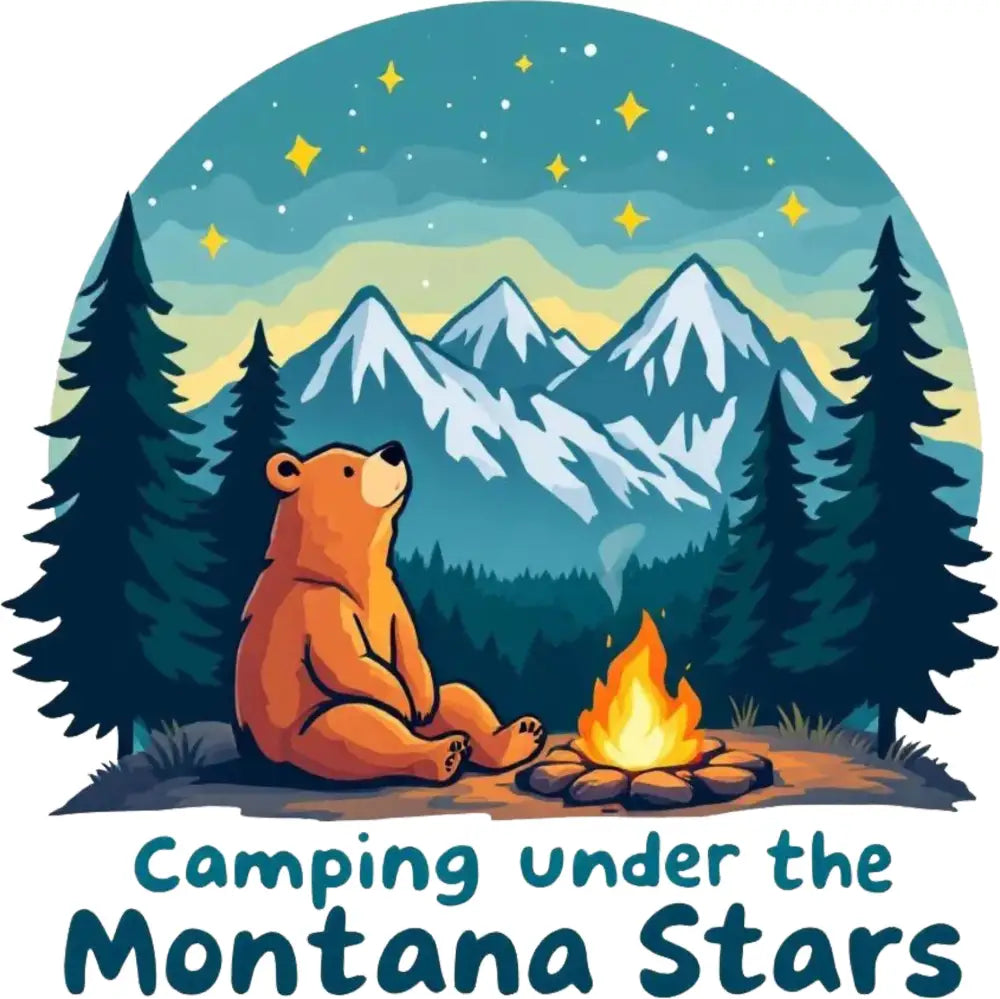 Glacier National Park Inspired Magnet 1
