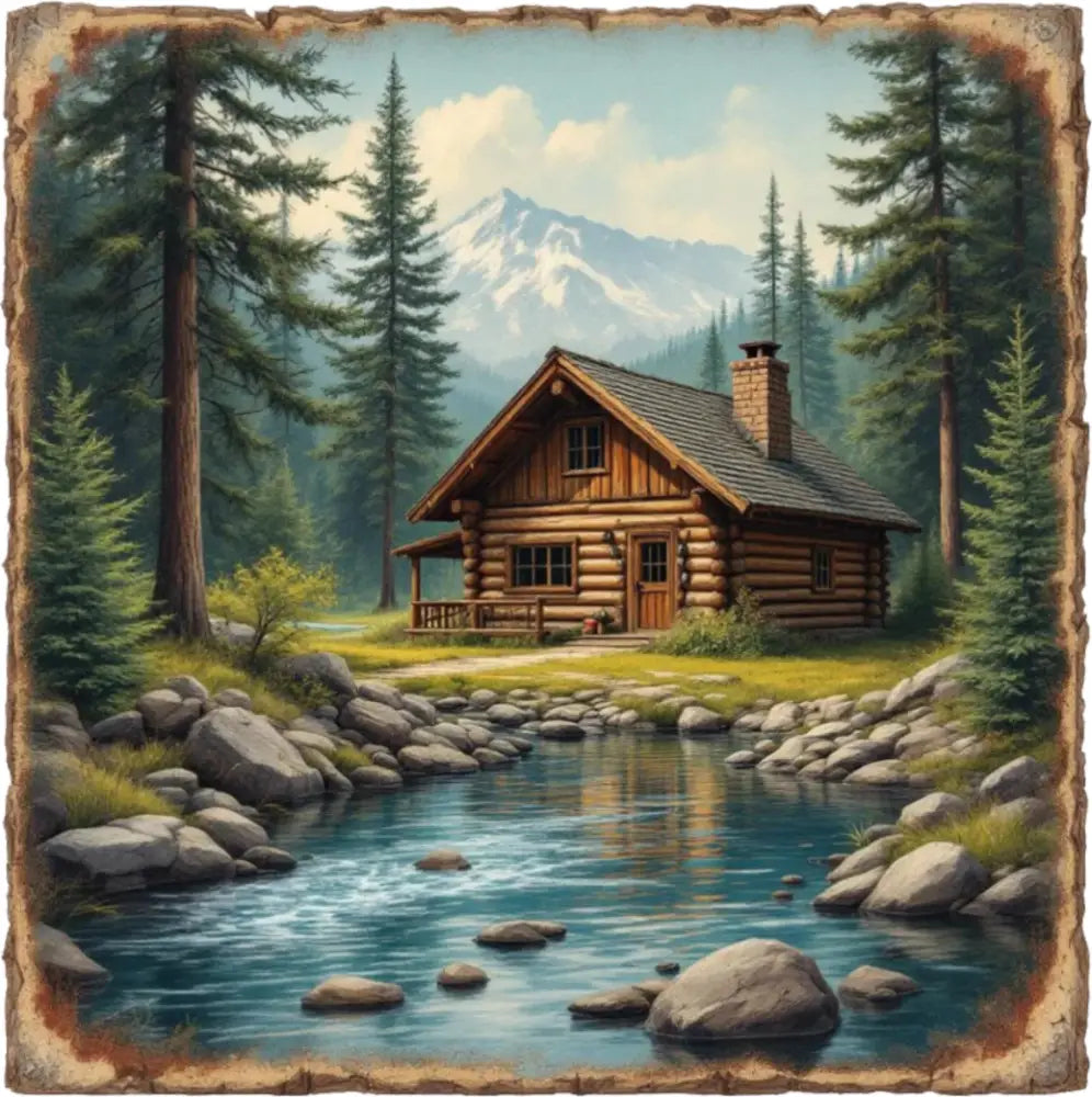 Glacier National Park Inspired Magnet 1