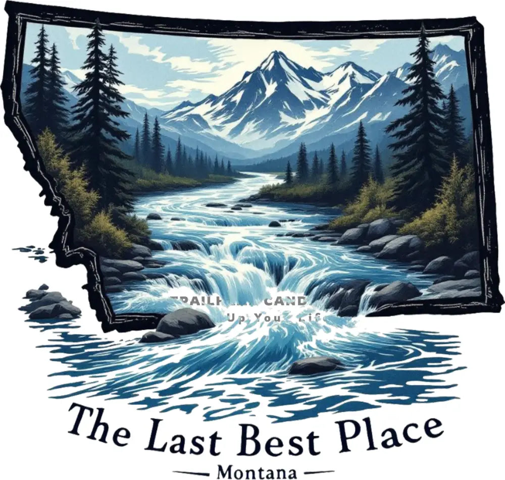 Glacier National Park Inspired Magnet 1