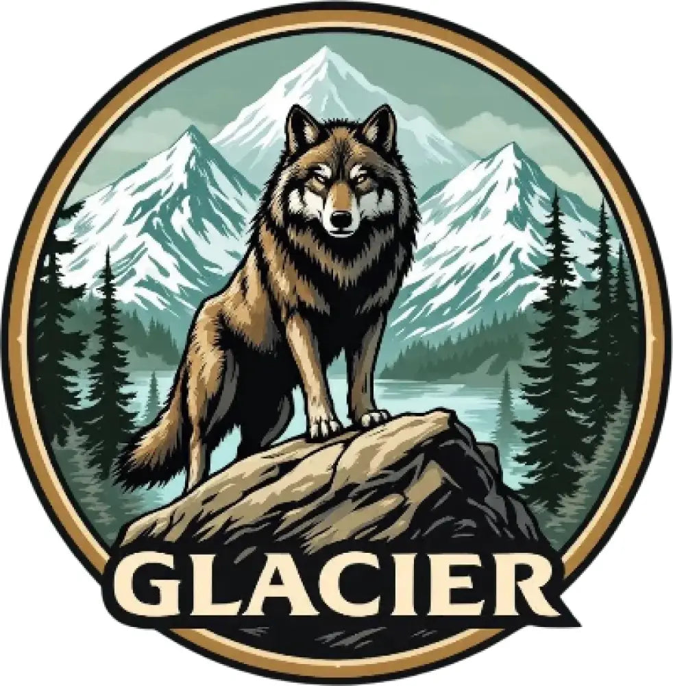 Glacier National Park Inspired Magnet