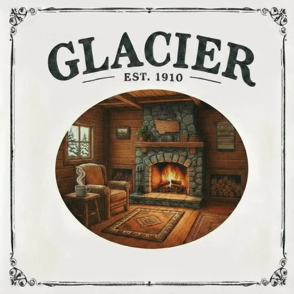 Glacier National Park Inspired Magnet