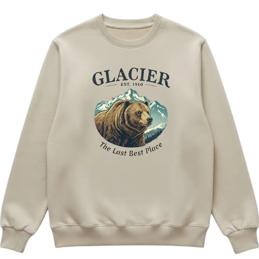 Glacier The Last Best Place Inspired Sweatshirt Wild + Free