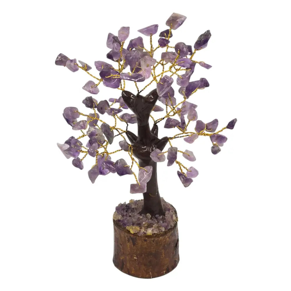 Handmade Natural Stone Amethyst Crystal Tree