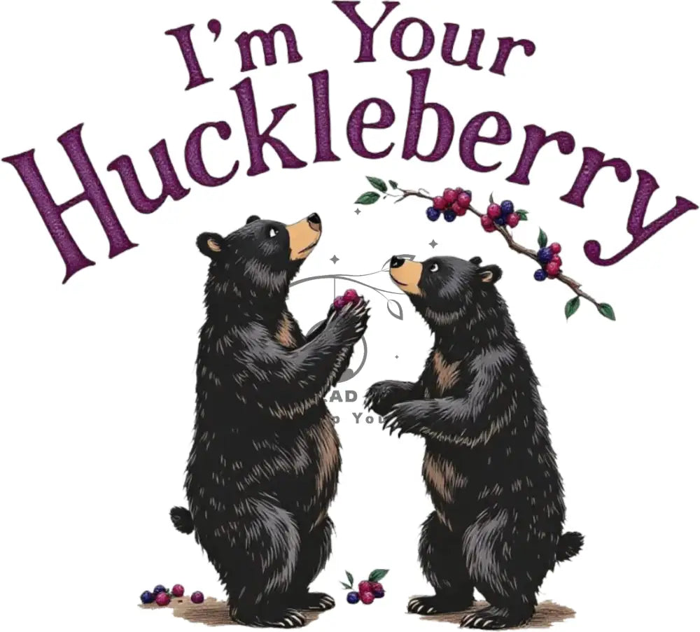 Huckleberry Bear Inspired Magnet