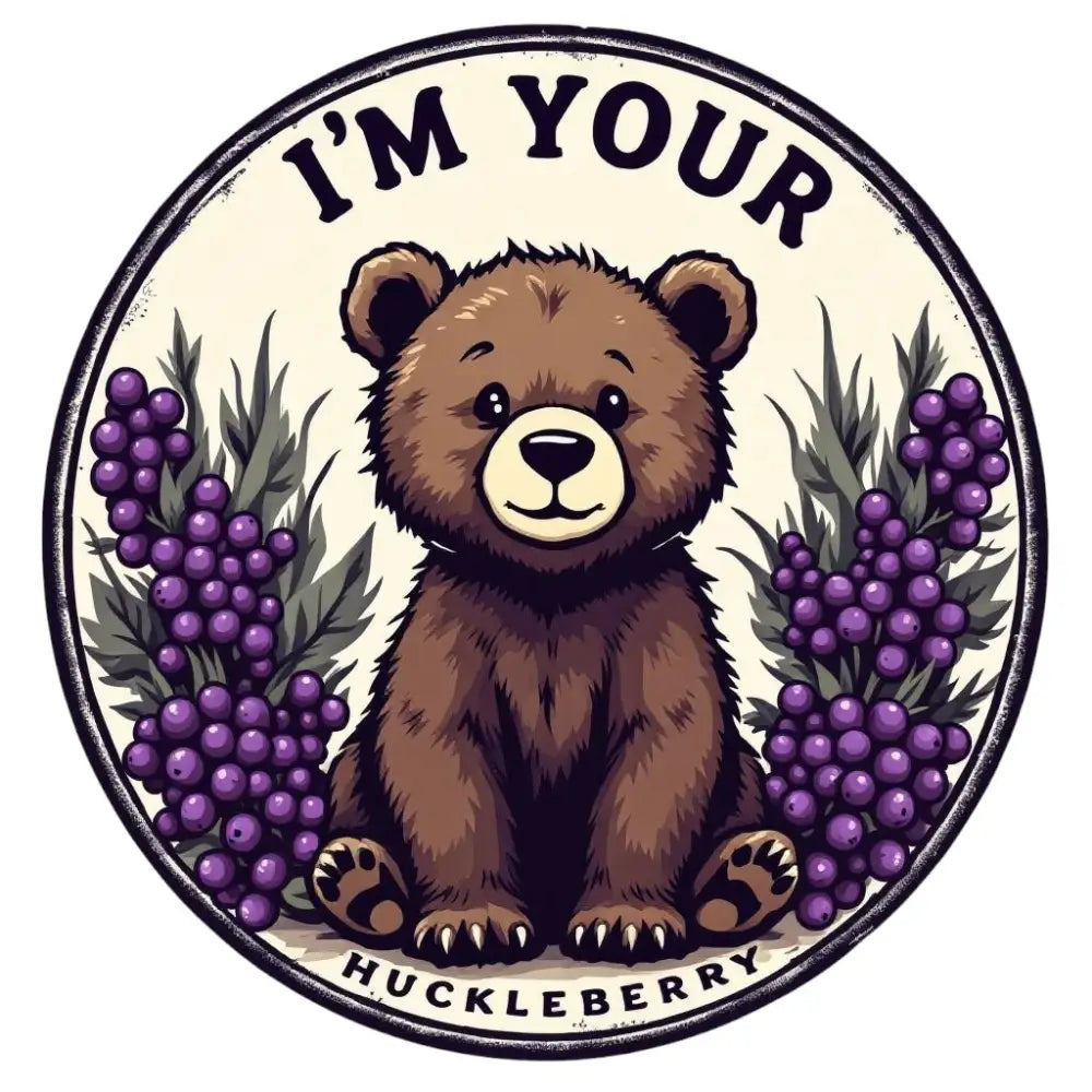 Huckleberry Bear Inspired Magnet