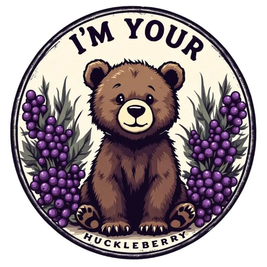 Huckleberry Bear Inspired Magnet