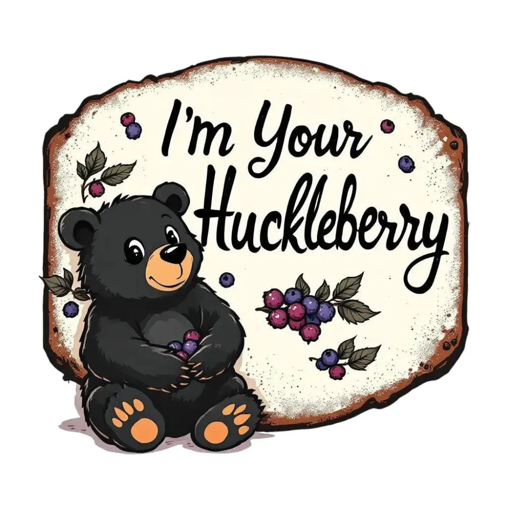Huckleberry Bear Inspired Magnet