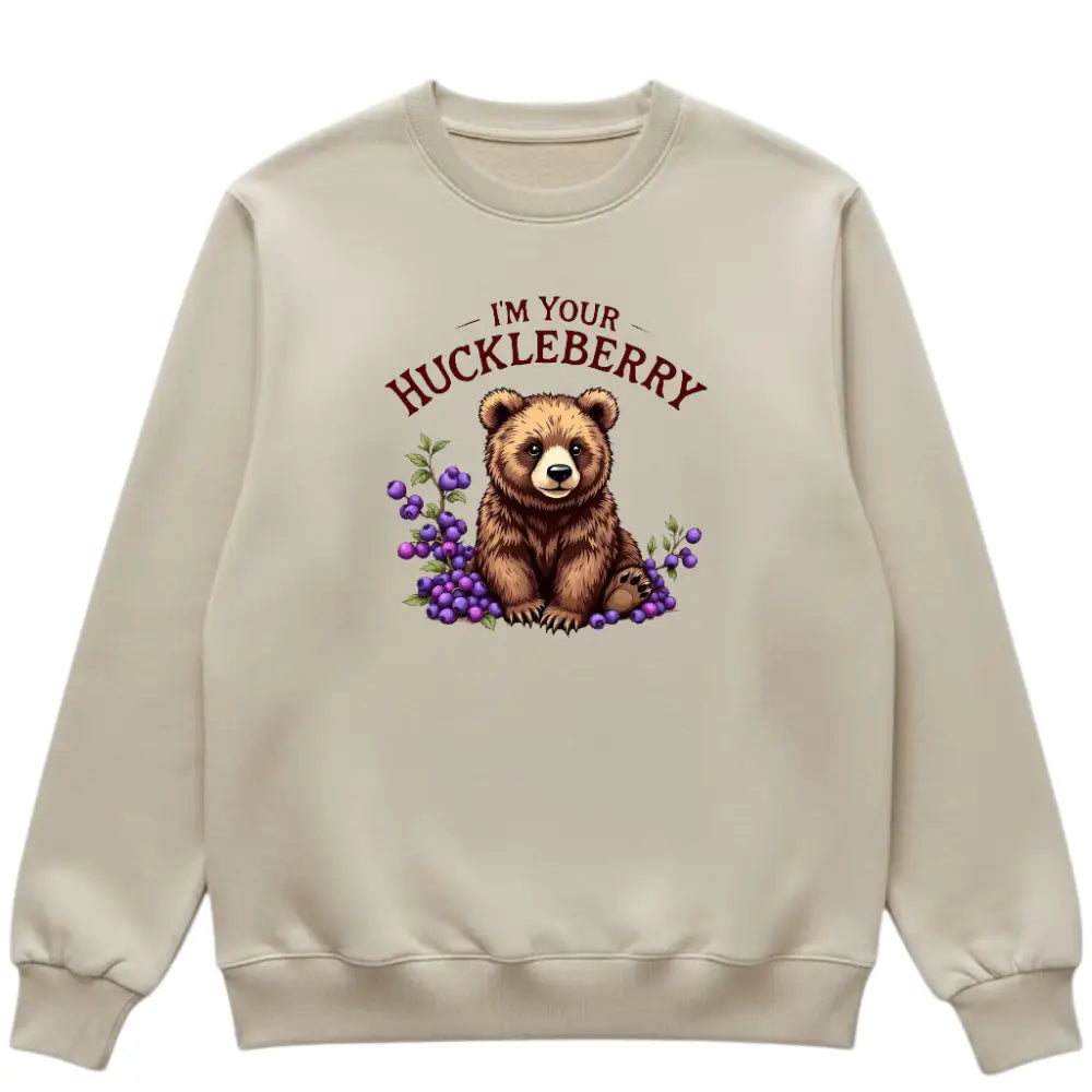 I’m Your Huckleberry Griz Bear Cub + Huckleberry Patch Sweatshirt
