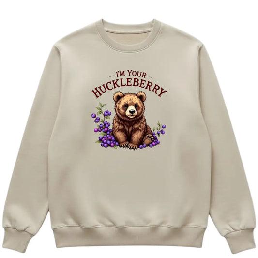 I’m Your Huckleberry Griz Bear Cub + Huckleberry Patch Sweatshirt