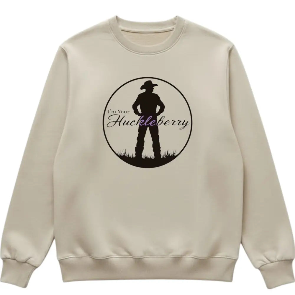 I’m Your Huckleberry Inspired Sweatshirt Boots + Blue Jeans