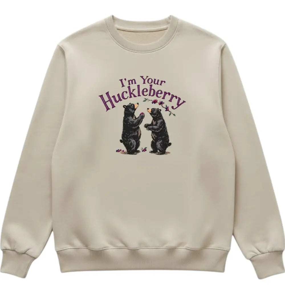 I’m Your Huckleberry Inspired Sweatshirt Hugs + Huckleberries