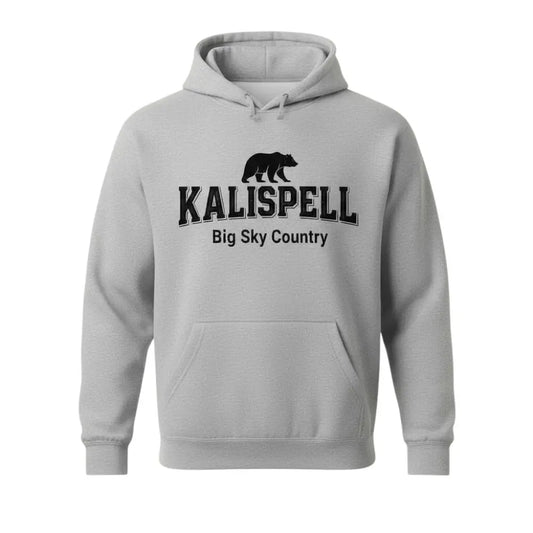 Kalispell Montana Big Sky Country Hooded Sweatshirt