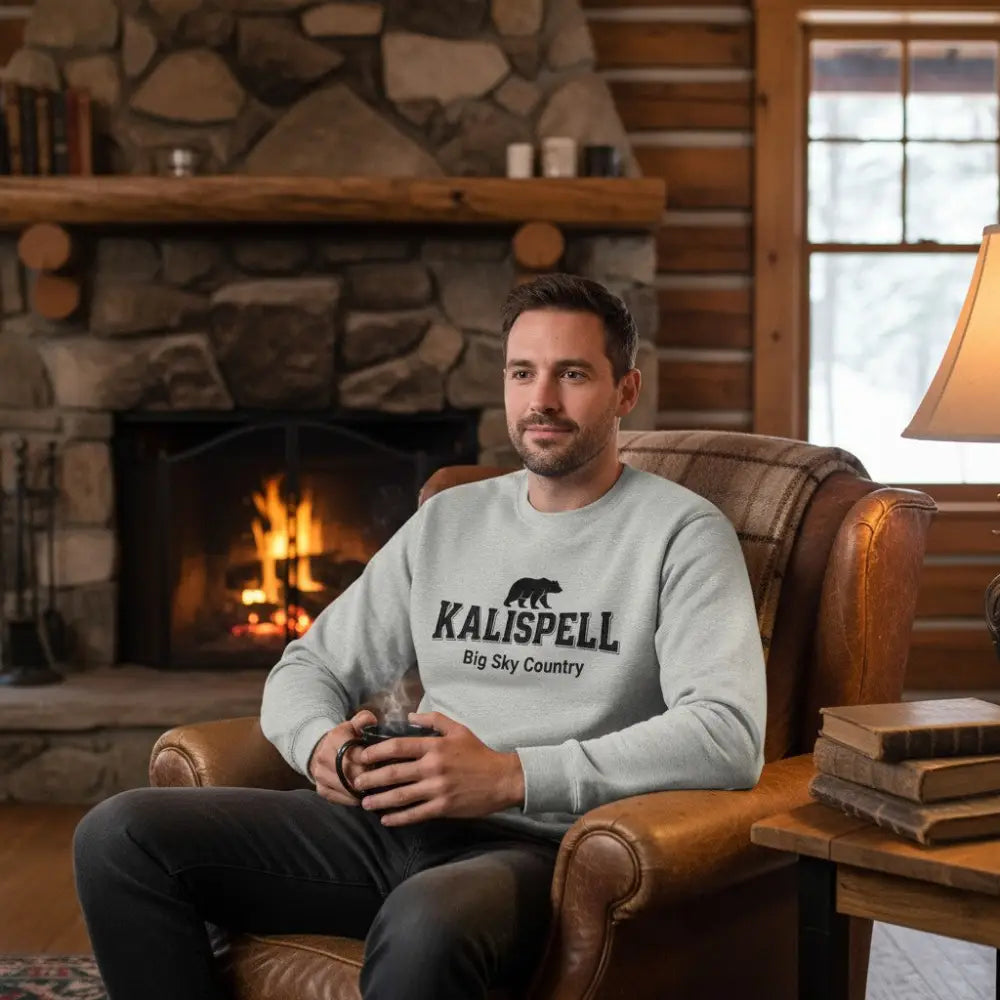 Kalispell Montana Big Sky Country Sweatshirt
