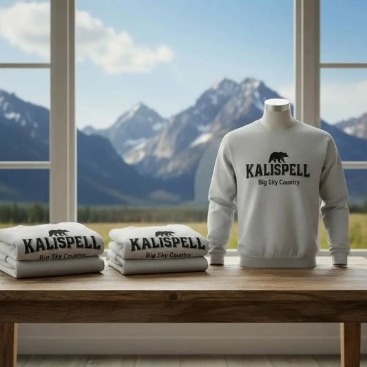 Kalispell Montana Big Sky Country Sweatshirt