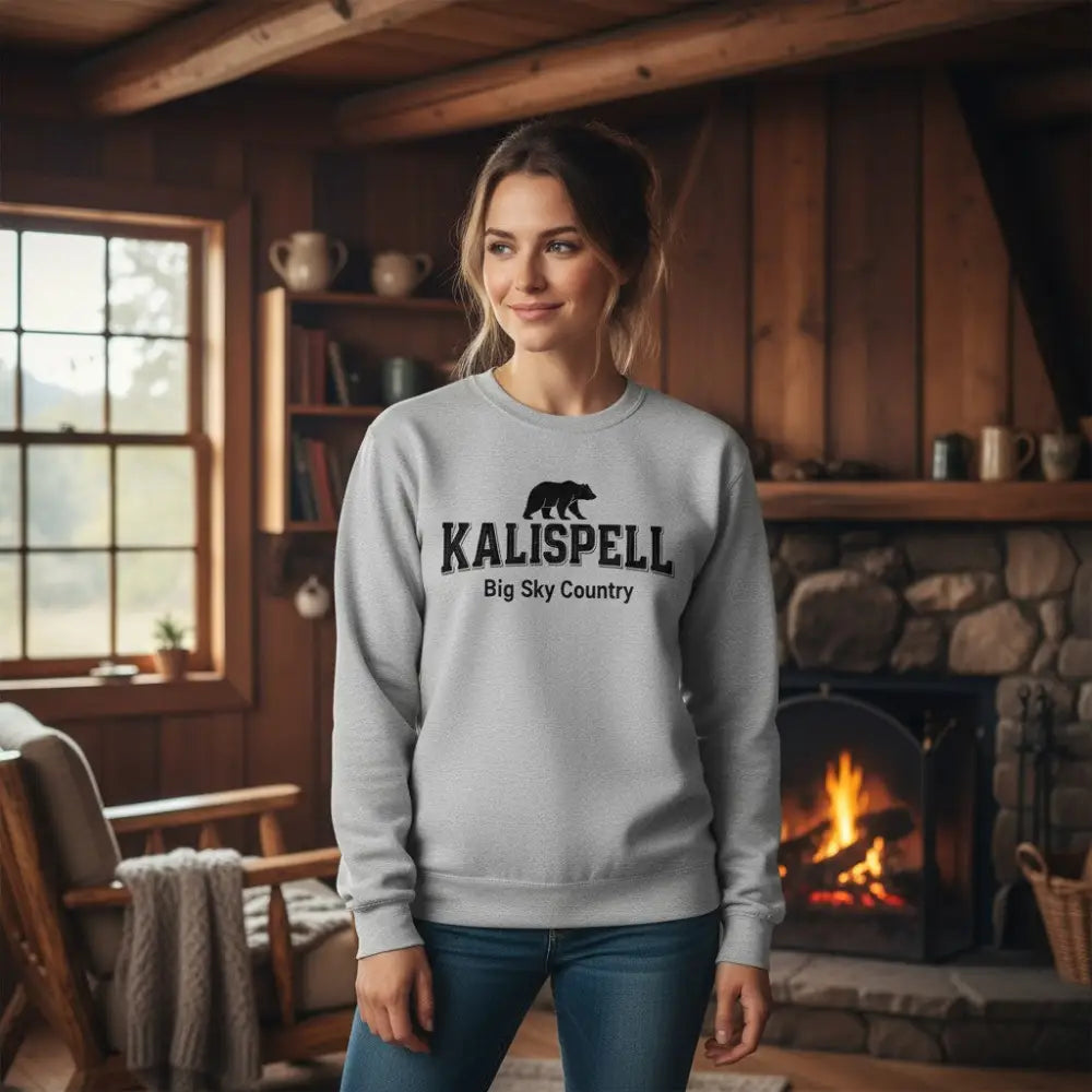Kalispell Montana Big Sky Country Sweatshirt
