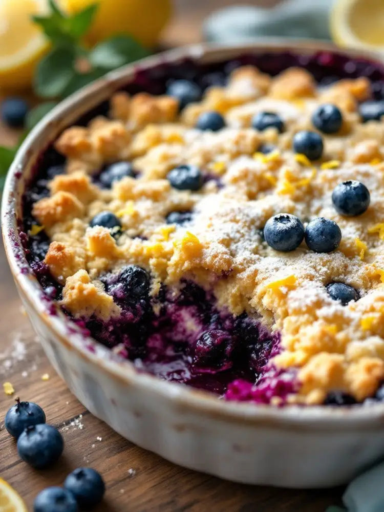 Lemon + Blueberry Crumble Trailhead Candles Candles