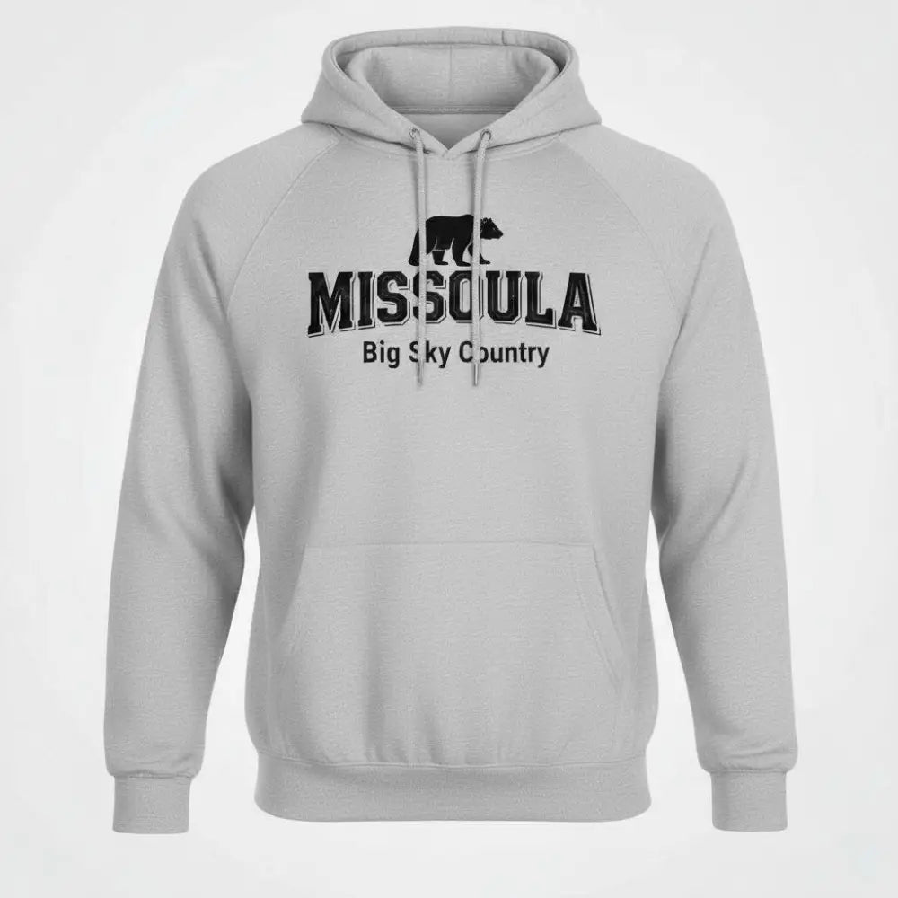 Missoula Montana Big Sky Country Hooded Sweatshirt
