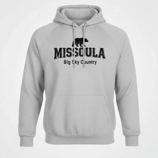 Missoula Montana Big Sky Country Hooded Sweatshirt