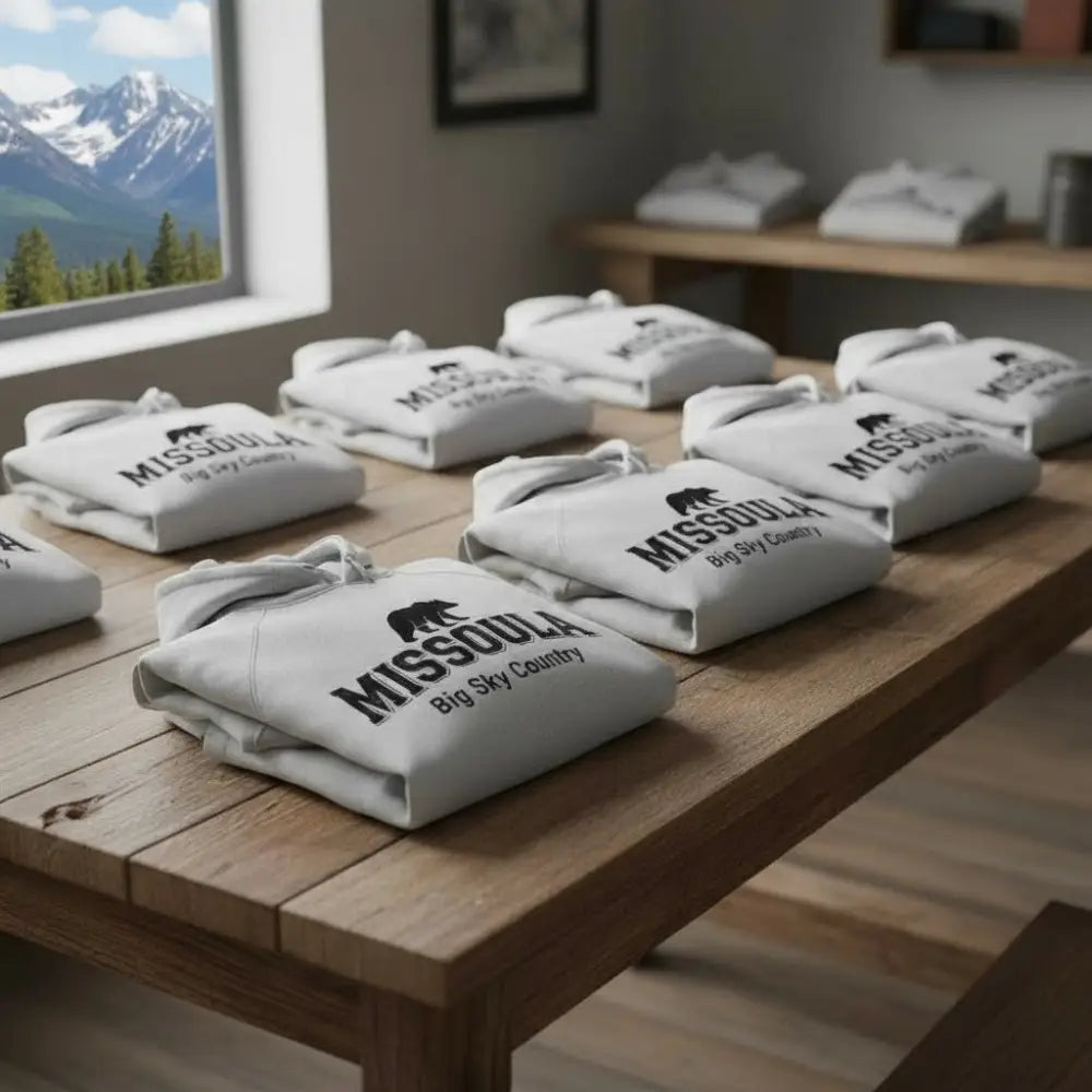 Missoula Montana Big Sky Country Hooded Sweatshirt