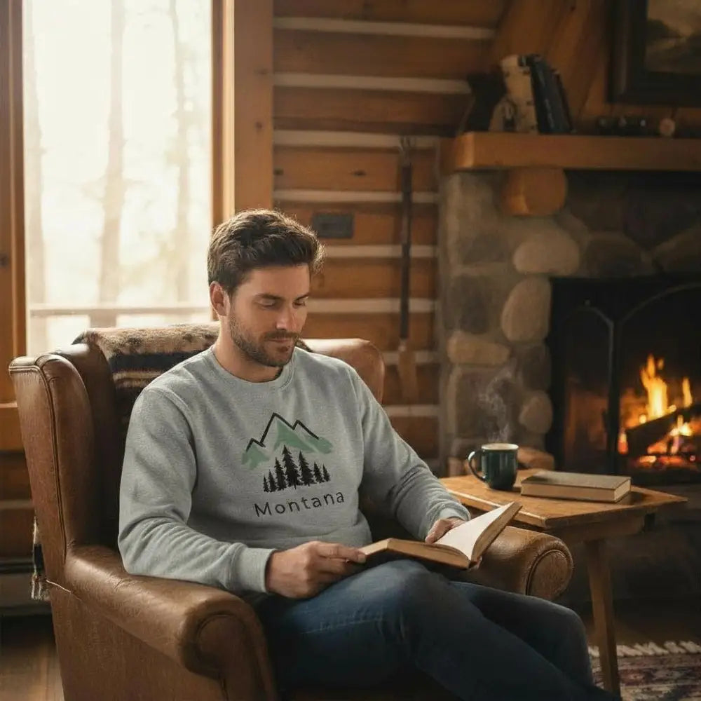 Montana Alpine Mountain Sweatshirt