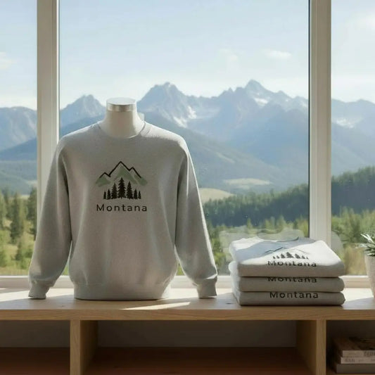Montana Alpine Mountain Sweatshirt