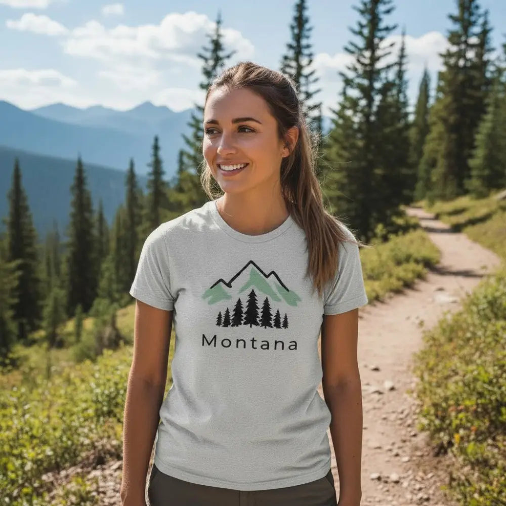 Montana Alpine Mountain T-Shirt