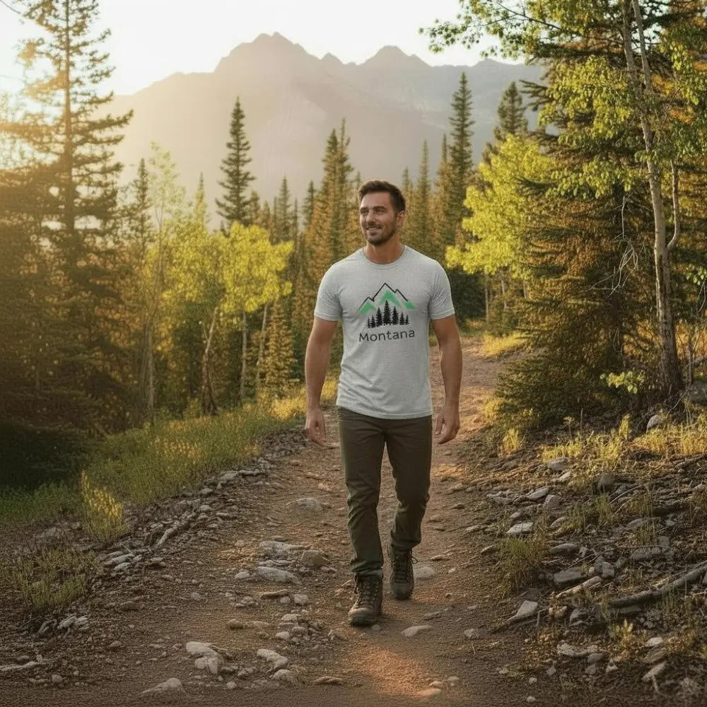 Montana Alpine Mountain T-Shirt