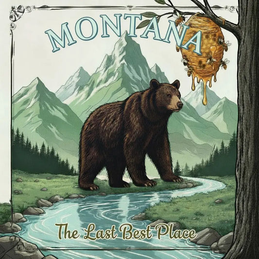 Montana Inspired Magnet