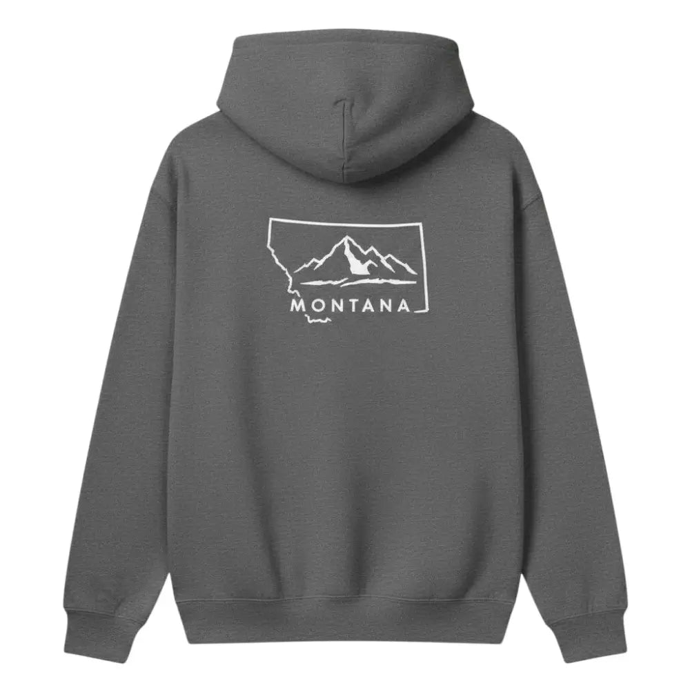Montana Mountains Hooded Sweatshirt